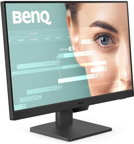 BenQ GW2490 24" Computer Monitor 100Hz FHD 1920x1080p IPS Eye-Care Tech VESA Mount Thin Bezel Low Blue Light Adaptive Brightness Wall Mount Built-in Speakers DisplayPort HDMI Port2 - Image 4