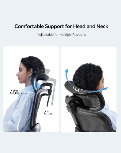 SIHOO B100 SE Ergonomic Office Chair, Desk Chair with Lumbar Support - Image 5