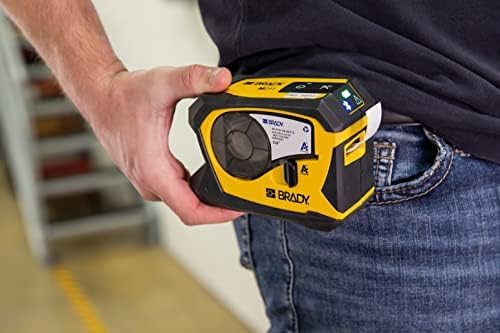 Brady M211 Portable Bluetooth Monochrome Label Printer, Yellow/Black - Image 5