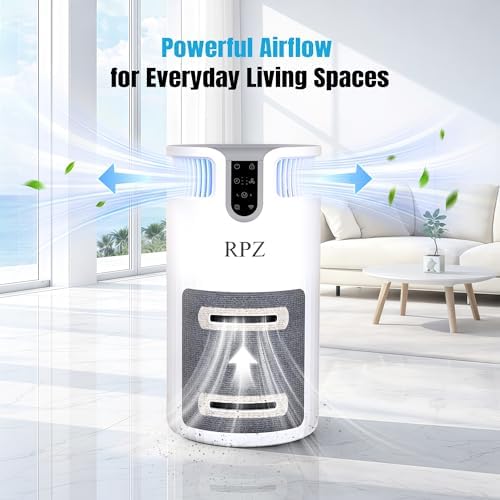 RPZ Smart Pet Air Purifier with WiFi, Washable HEPA Filter - Image 4