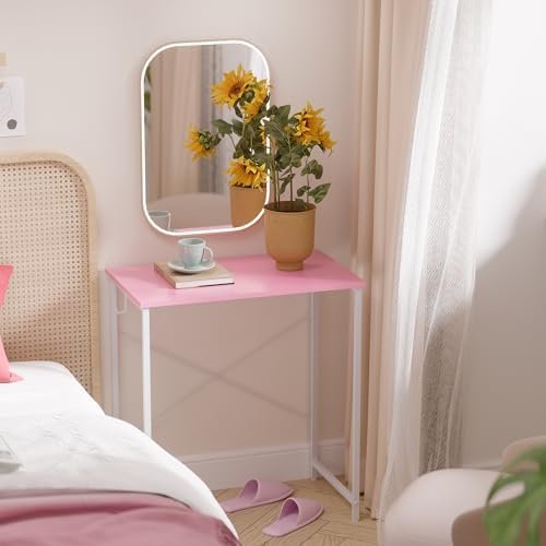 Pamray 23 Inch Computer Desk for Small Spaces, Home Office Work Desk with Headphone Hook, Small Office Desk Study Writing Table - Image 2