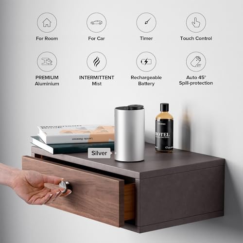 Airversa ANX Waterless Diffuser for Essential Oil for Home, Room, Silver - Image 2
