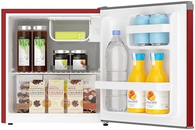 Frigidaire EFR115-RED 1.6 Cu Ft Compact Fridge for Office, Dorm Room, Mancave or RV, Red - Image 4