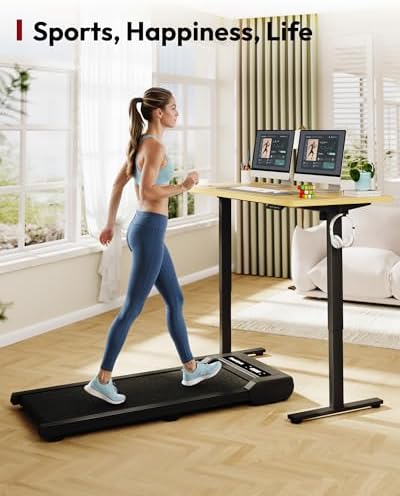 SANODESK One-Piece 1'' Thick Height Adjustable Standing Desk 60''x24'' - Image 4