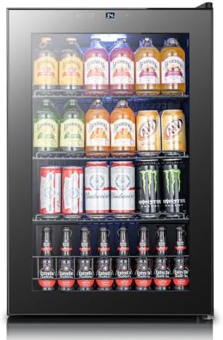 Yeego Beverage Refrigerator Drink Cooler, 155 Cans Mini Fridge by Yeego
