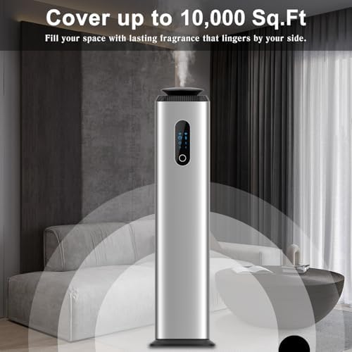 1000mL Scent Air Machine for Home, 10000 sq. ft Waterless Diffuser - Image 3