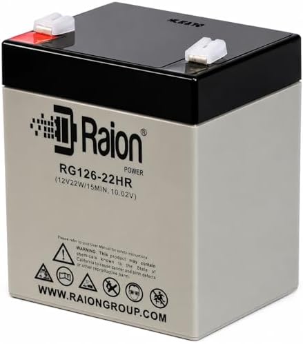Raion Power APCRBC143/RBC143 Compatible Battery Cartridge, 120V 5.5Ah High Rate SLA AGM for APC Smart-UPS SMX3000LV, SMX2000LVNC, SMX2000LV, SMX120BP - Image 7