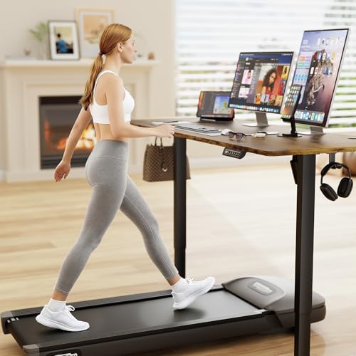 Furmax 63 Inches Electric Standing Desk, Home Office Desk with Phone Holder - Image 2