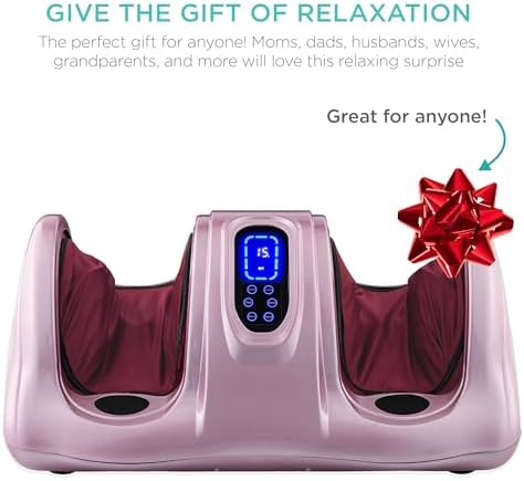 Best Choice Products Shiatsu Foot Massager with Remote Control, Rose - Image 5
