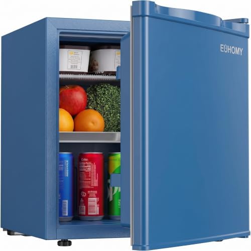EUHOMY 12 Volt Refrigerator, 50Liter Car Refrigerator, RV Refrigerator with 12/24V DC. by EUHOMY