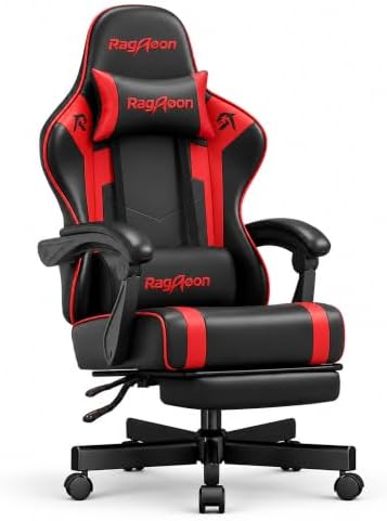 Gaming Chair for Adults Gamer Game Ergonomic PC Chair, 7-Point Support by Unknown