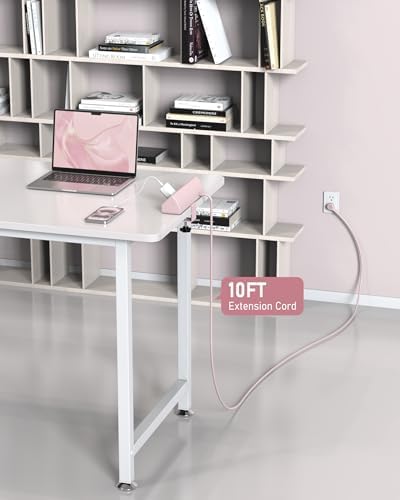 Jgstkcity Desk Clamp Power Strip USB C 45W,8 USB,10FT,Purple - Image 7