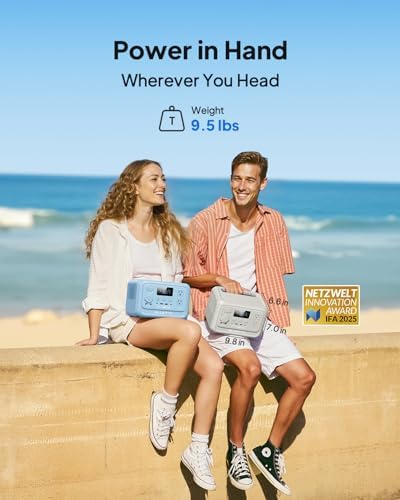 BLUETTI Elite 30 V2 Portable Power Station 288Wh 600W LFP Solar Generator - Image 2
