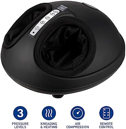 Brookstone - Shiatsu Foot Massager with Heat, Compression and Deep Kneading - Image 2