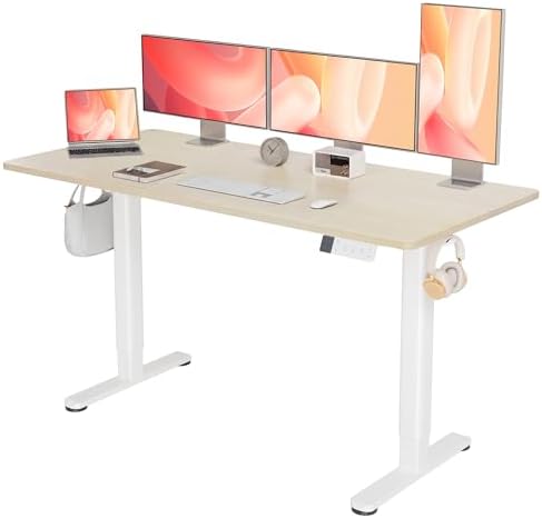 YDN 63 x 24 Inch Nature Electric Standing Desk by YDN