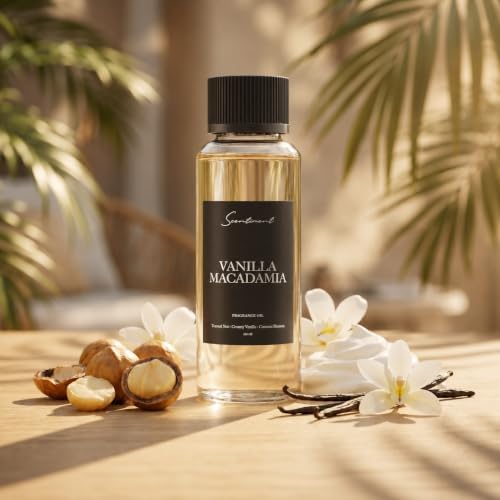 Scentiment Vanilla Macadamia Diffuser Oil - Hotel Scent -4.06 fl oz(120 mL) - Image 2