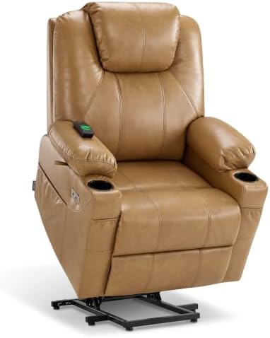MCombo Power Lift Recliner Chair for Elderly, Heat and Massage 7040(Medium) by MCombo