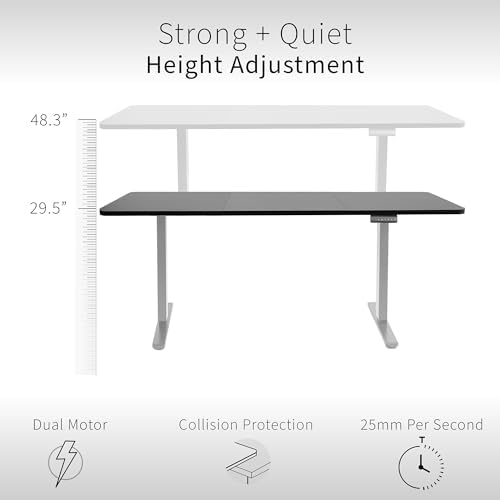 VIVO Reclaimed Wood 71 x 30 in Standing Desk, DESK-KIT-E2G7P - Image 3