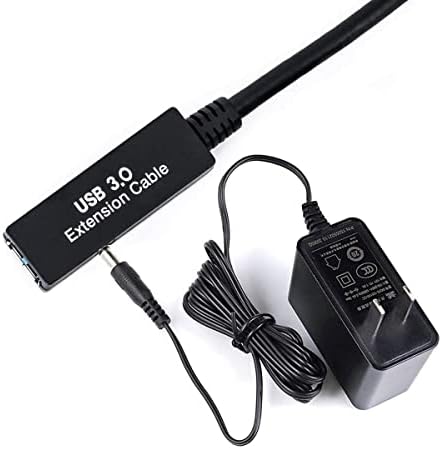 100FT USB 3.0 Active Extension Cable, USB 3.0 Extension Cord A-Male to A-Female, With High-Speed Data Signal Amplifier, Compatible With Quest 3,VR,Rift,360 Kinect,Xbox,Webcam,PS4, HD Camera or More - Image 5