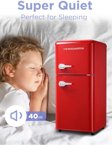 F.W.WOOLWORTHS 3.5 Cu.Ft Refrigerator with Freezer - Image 4