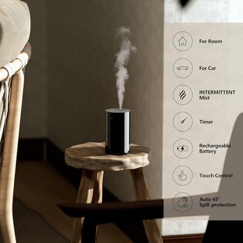 Airversa AN8 Waterless Diffuser for Essential Oil for Home, Room, White - Image 2