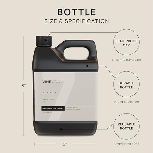 VINEVIDA [32 Fl Oz] Beer Fragrance Oil for Cold Air Diffusers, Essential Oils for Diffuser Oil Refill & Air Freshener Room Spray - Image 2