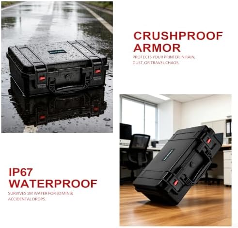 Hard Case for Canon PIXMA TR160: Travel for TR150/iP110 Printer & Battery - Image 5