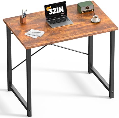 DUMOS 32 Inch Small Computer Desk, Gaming Desks for Home Office Bedroom by DumosLifestyle