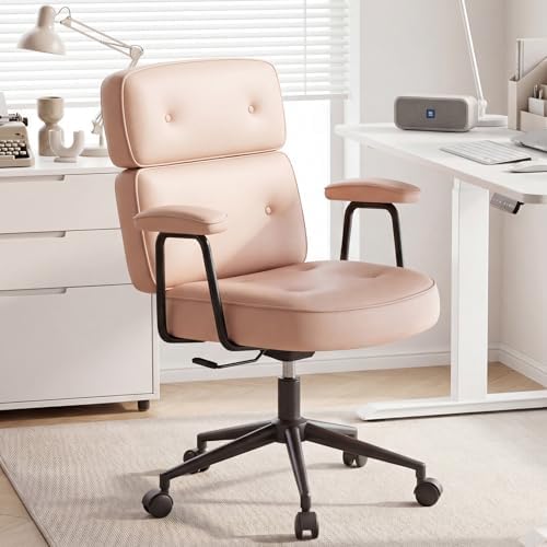 OLIXIS Ergonomic Home Office Desk Chair, PU Leather Computer Chair by OLIXIS