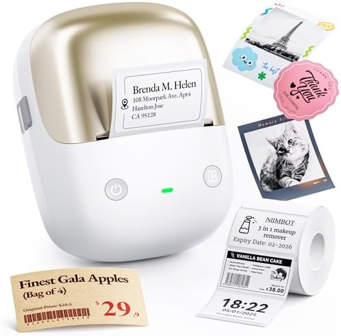 NIIMBOT B2 Pro Bluetooth Label Maker, 300DPI HD Thermal Sticker Printer by NIIMBOT%C2%AE
