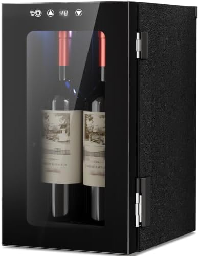 Antarctic Star Wine Cooler, 0.4 Cu. Ft. Portable Mini Wine fridge by AntarcticStar