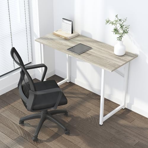 Lutown-Teen Folding Desk 47 inch No Assembly Required, Beige - Image 2