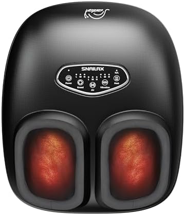 Snailax Shiatsu Foot Massager, Heat, Compression, Vibration, FSA Eligible by Snailax