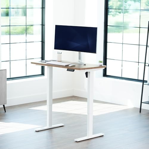 VIVO Reclaimed Wood 43 x 24 in Standing Desk, DESK-KIT-1W4P - Image 2