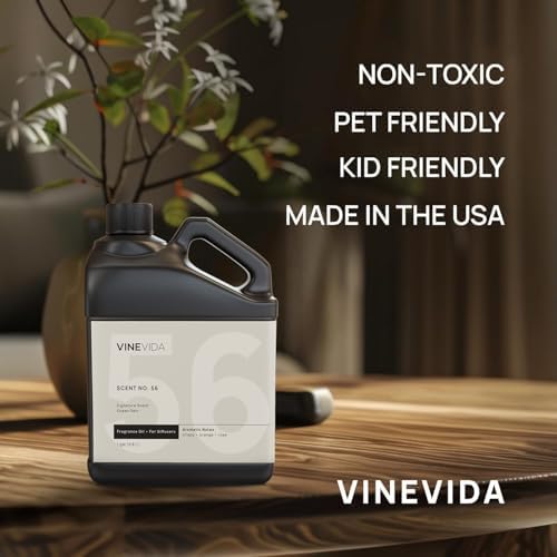 VINEVIDA [128 Fl Oz] Ocean Rain Fragrance Oil for Cold Air Diffusers, Essential Oils for Diffuser Oil Refill & Air Freshener Room Spray - Image 6