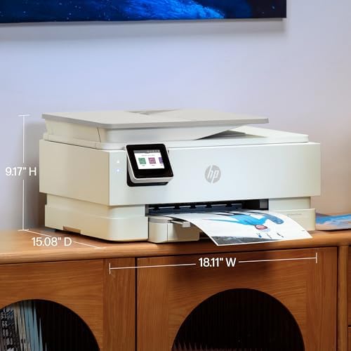 HP Envy Photo 7975 Wireless Color Inkjet Photo Printer, Print, scan, Copy, Easy Setup, Mobile Printing, Best-for-Home, 3 Month Instant Ink Trial Included, AI-Enabled (B63K3A) - Image 6