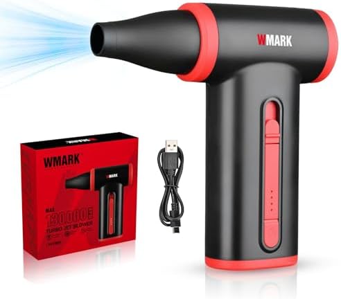 WMARK Compressed Air Duster Rechargeable Cordless Handheld Mini Blower by WMARKPROFESSIONAL