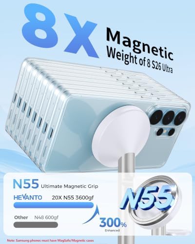Hevanto 3 in 1 Wireless Charger for Samsung Galaxy, 15W MagSafe Charging - Image 5
