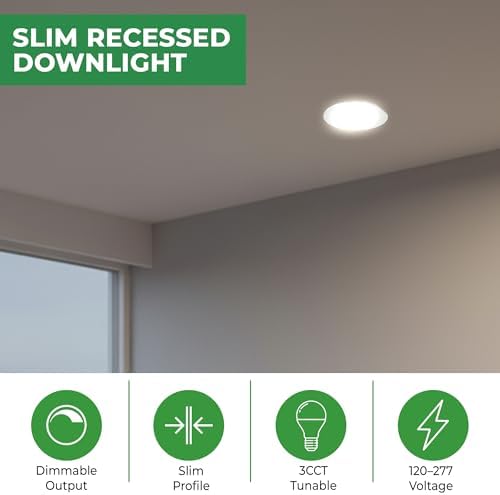 E2 LIGHTING 6 Inch Recessed LED Light - Image 2