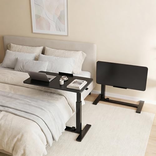 DUMOS Mobile Standing Desk, Bedside Table, Overbed Table - Image 2