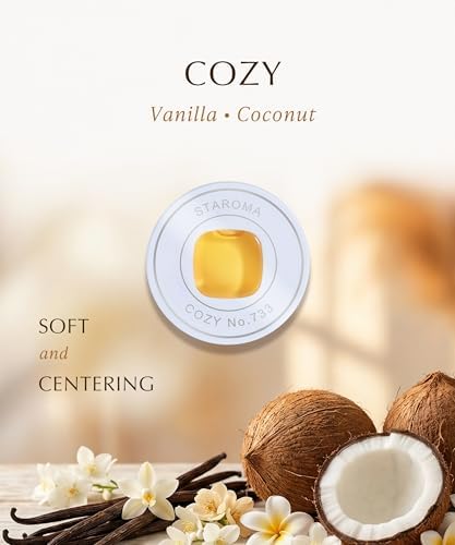 Cozy (Vanilla Essential Oil Refill), Compatible with STAROMA Waterless Essential Oil Diffuser – Premium Aromatherapy Fragrance, Gentle and Consistent Scent – for 200 sqft Small Home, Office, Car - Image 2