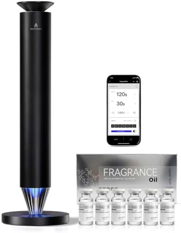 AROMASOUL Alloy Edition Scent Machine, Hotel‑Grade Waterless Diffuser by AROMASOUL