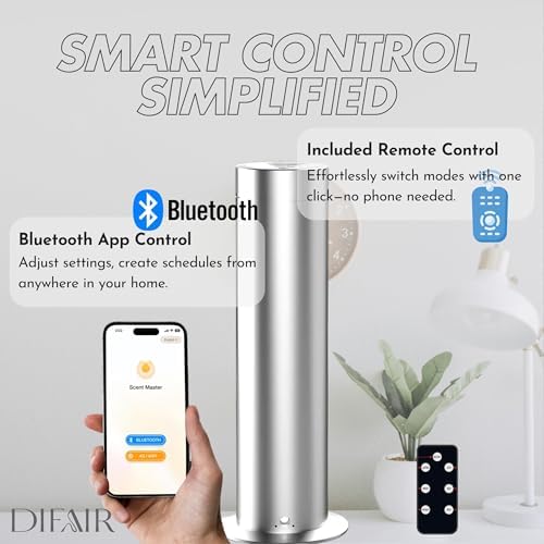 S150 Waterless Diffuser, Scent Diffuser for Home, Bluetooth, 150 mL - Image 5