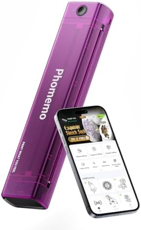 Phomemo M08F Tattoo Stencil Printer, Bluetooth, Wireless, Thermal, Portable by Phomemo