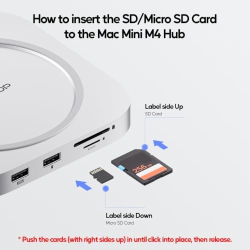 Mac mini M6, M5 Pro, M4/ M4 Pro Hub & Dock with HDMI 4K & 8TB M.2 SSD Case - Image 5