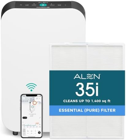 Alen 35i HEPA Air Purifier, Essential Filter, Covers 1,400 Sq Ft by AlenCorp