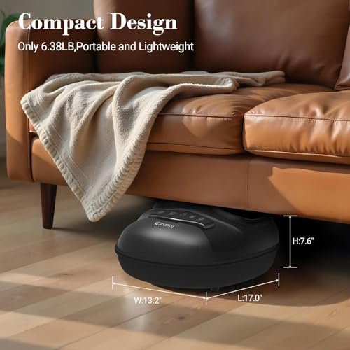 CuPiLo Shiatsu Foot Massager with Heat, FSA Eligible HSA - Image 7
