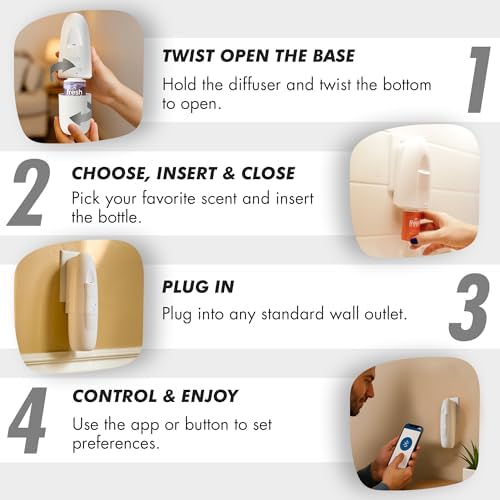 Smart Plug in Diffuser, App-Controlled, Up to 3,000 Sq Ft - Image 3