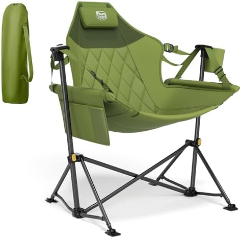 TIMBER RIDGE Hammock Camping Chair, Portable Oversized Swinging Camp Chairs by TIMBERRIDGE