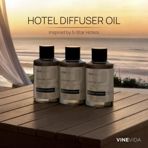 VINEVIDA (32oz) Hotel Fragrance Diffuser Oil - Hotel Scents Diffusers for Home - Cold Air Diffuser Oil - Home Luxury Scents - Scent No.1002 - Image 3